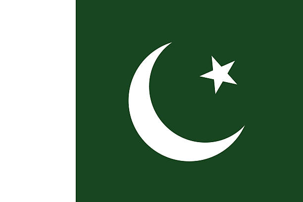 Pakistan flag Parcham-e-Sitāra-o-Hilāl (Flag of the Crescent and Star), Proportion 2:3, Flag of Pakistan