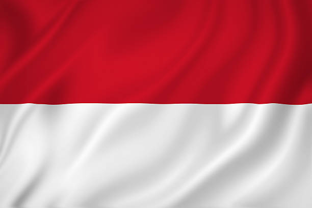 Indonesia national flag background texture. Indonesia national flag background texture.